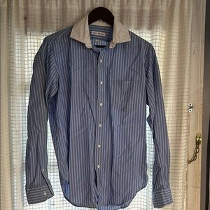 Vintage Calvin Klein Blue Dress Shirt